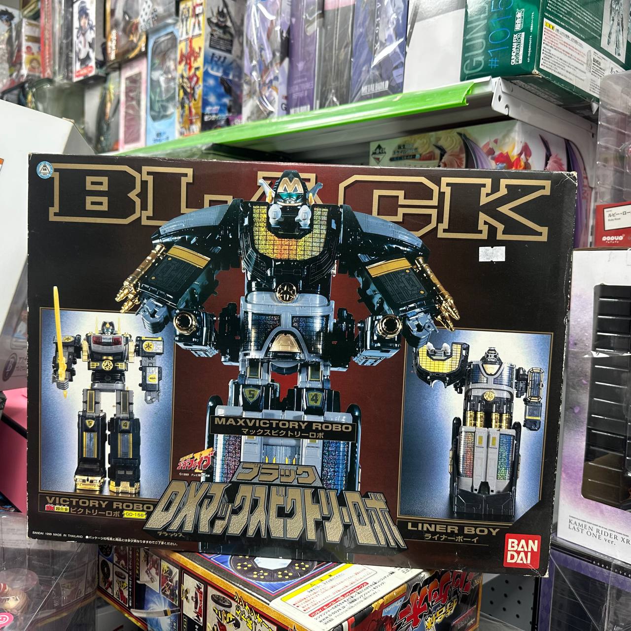 Timeranger Mirai Sentai Timeranger DX Black Formation Time Robo & Time Shadow Set