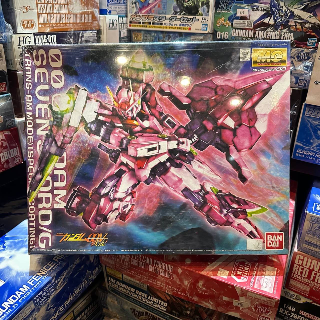 MG 1/100 Seven Sword G Trans Am mode Special Coating 00 Gundam model kit New
