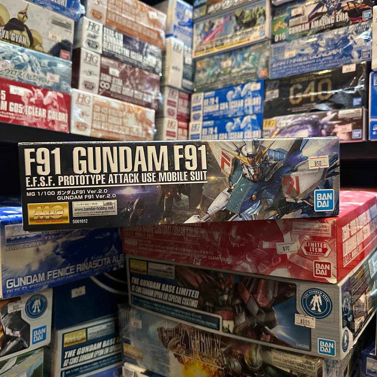 1/100 MG F91 Gundam