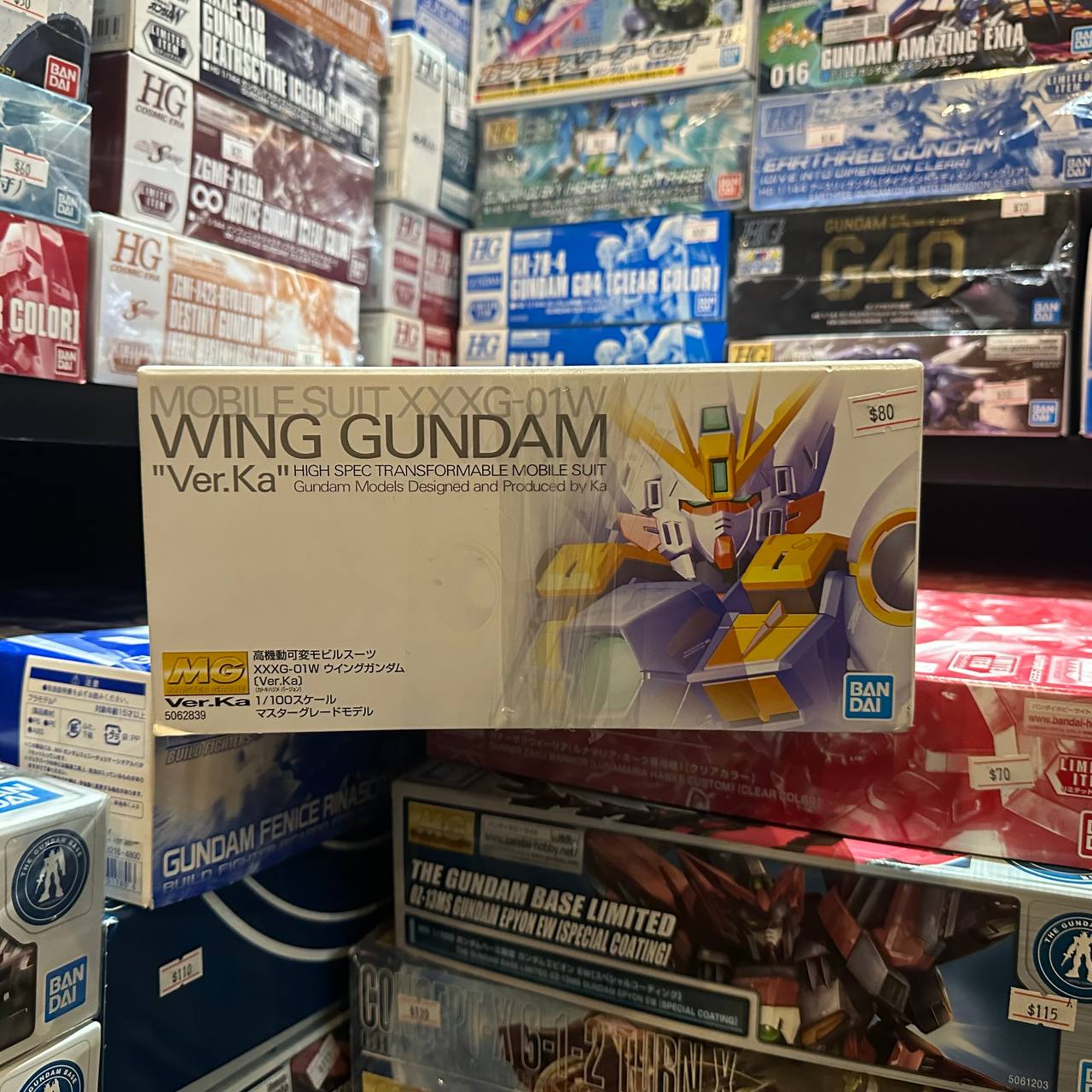 Bandai 1/100 MG Wing Gundam Ver Ka