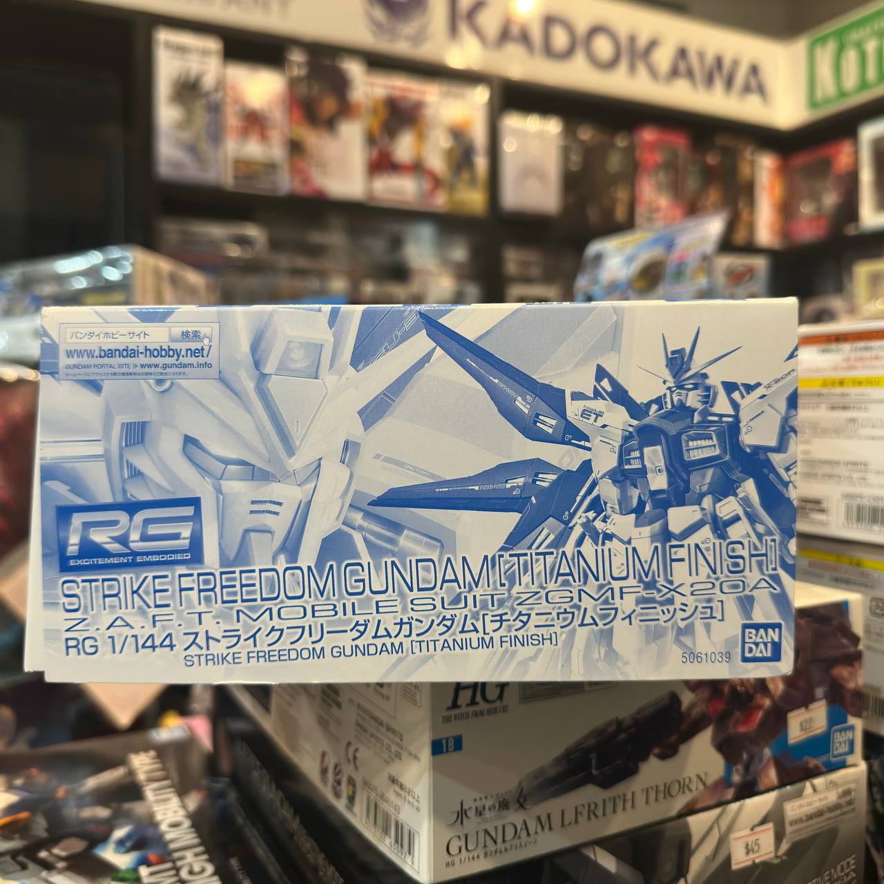 RG 1/144 Strike Freedom Gundam Plastic
