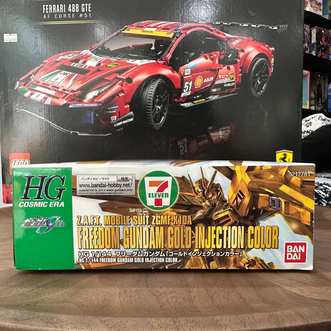  HG ZGMF-X10A Freedom Gundam Gold Injection Color Ver. "MOBILE SUIT Gundam SEED" 7-ELEVEN convenience stores Only