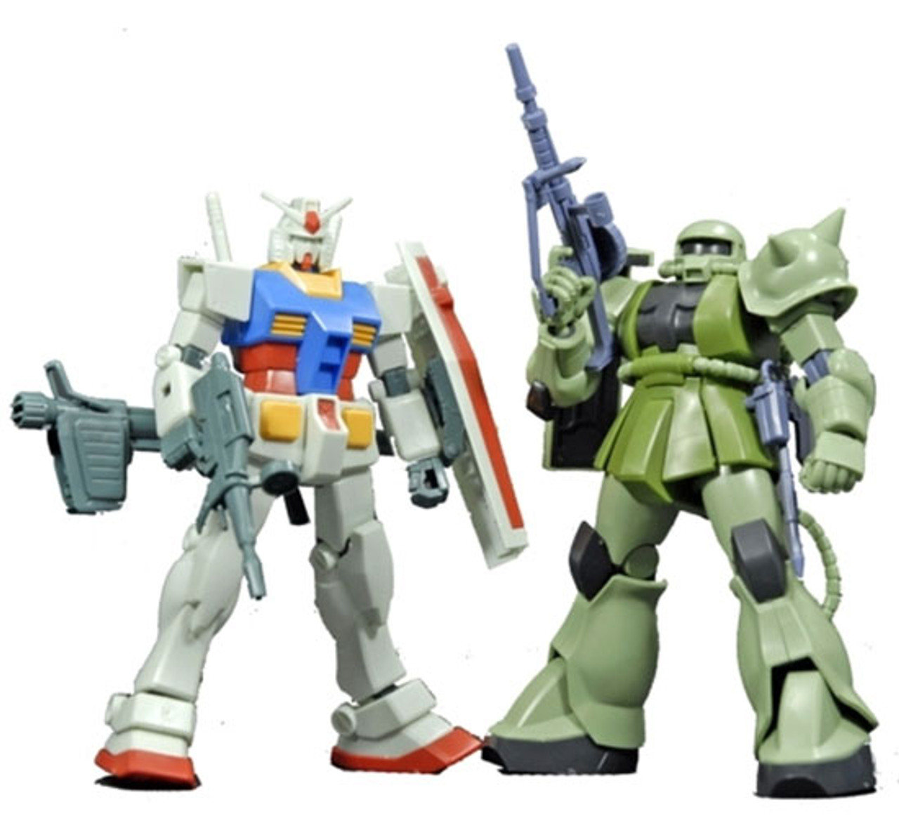 HG GUNPLA STARTER SET: GUNDAM Vs. ZAKU II1/144