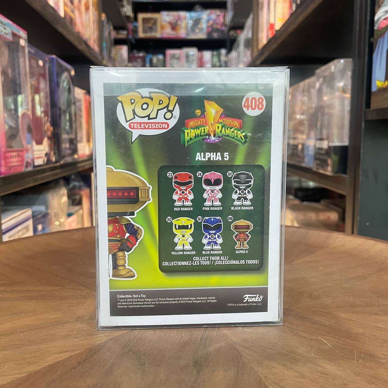 Funko Power Rangers Alpha 5 Black and Gold Pop! Vinyl