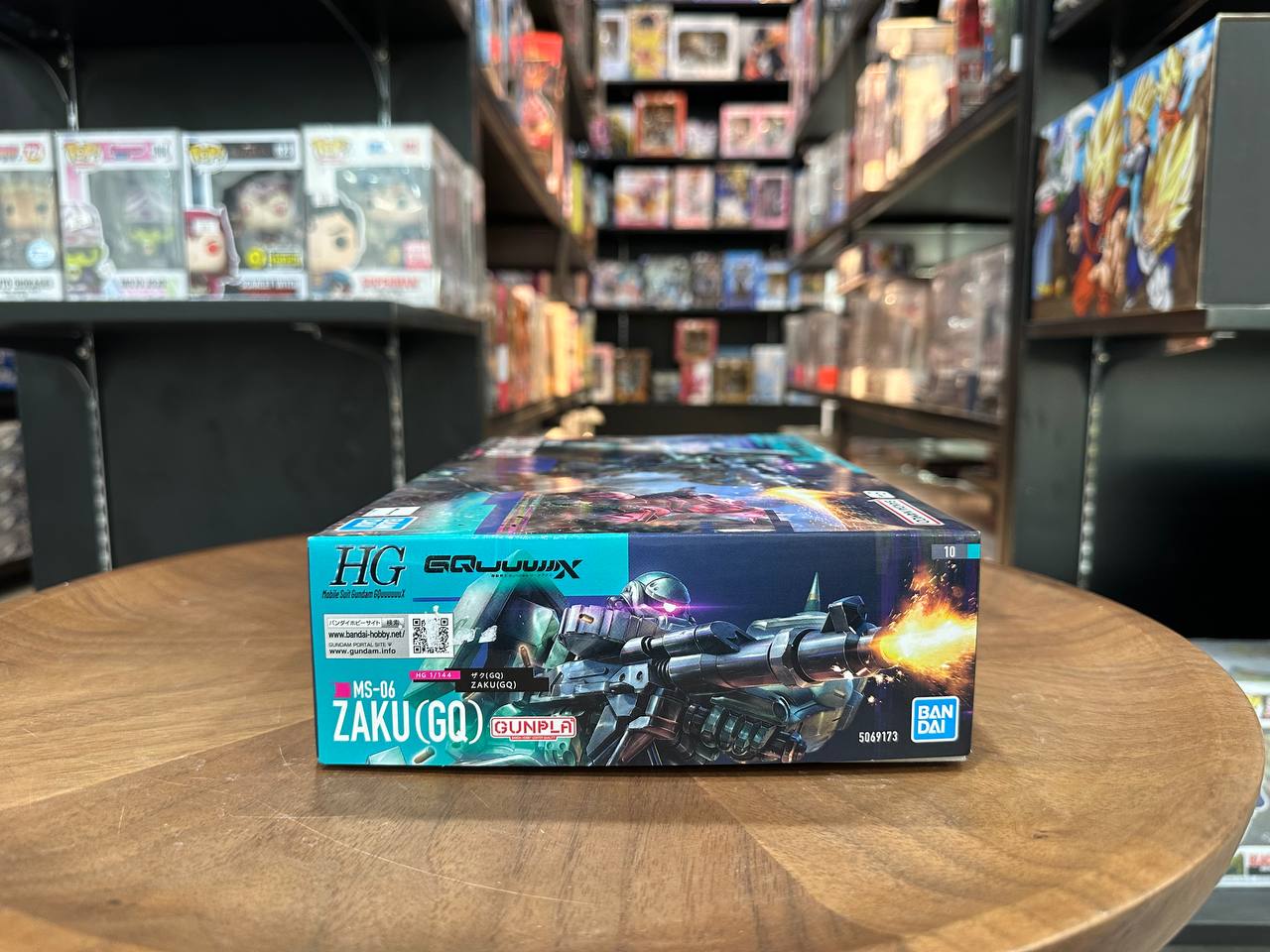 Gundam GQuuuuuuX HG GQ Zaku (GQ) 1/144 Scale Model Kit