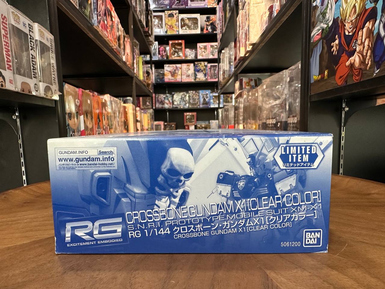 [RG] Gundam Crossbone X1 (Clear Color)